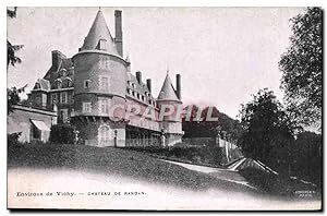 Carte Postale Ancienne Environs de Vichy Château de Randan