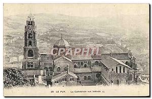 Carte Postale Ancienne Le Puy La Cathédrale vue Laterale