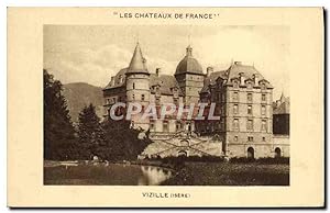 Carte Postale Ancienne Vizille Château