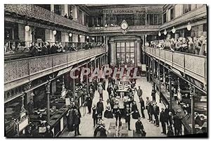 Carte Postale Ancienne Banque Credit Lyonnais Paris Une des principales galeries TOP