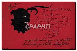 Carte Postale Ancienne Diable Cartes postales illustrees
