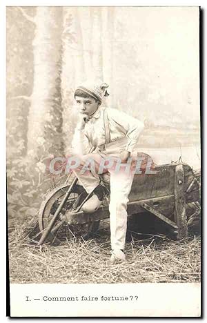 Carte Postale Ancienne Cartes Postales Enfant Marchand de cartes postales