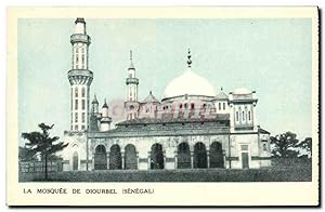 Carte Postale Ancienne La mosquee de Diourbel Senegal