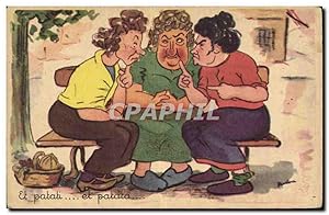 Image du vendeur pour Carte Postale Ancienne Fantaisie Illustrateur Femmes Et patati Et patata mis en vente par CPAPHIL