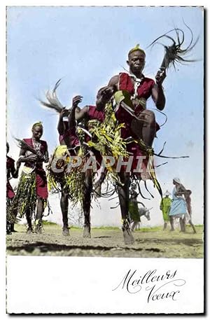 Seller image for Carte Postale Moderne Negre Homme noir Les danseurs rouges for sale by CPAPHIL