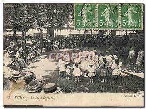 Carte Postale Ancienne Vichy Enfants Le bal d'enfants