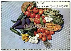 Bild des Verkufers fr Carte Postale Moderne Cuisine Recette de la Ratatouille Nicoise zum Verkauf von CPAPHIL