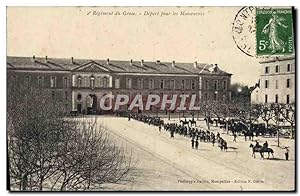 Image du vendeur pour Carte Postale Ancienne Militaria 2eme Regiment du Genie Depart pour les manoeuvres mis en vente par CPAPHIL
