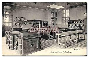 Carte Postale Ancienne Cuisine Bligny Les cuisines