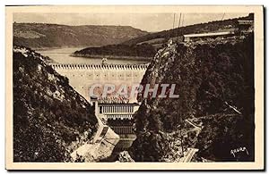 Image du vendeur pour Carte Postale Ancienne Electricite Valle de la Truyere La barrage de Sarrans mis en vente par CPAPHIL