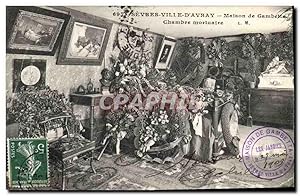 Seller image for Carte Postale Ancienne Sevres Ville d'Avray Maison de Gambetta Chambre mortuaire for sale by CPAPHIL