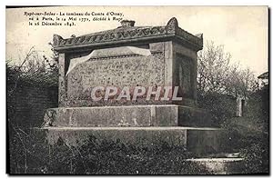 Carte Postale Ancienne Rupt sur Saone Le tombeau du comte d'Orsay
