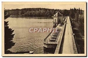 Image du vendeur pour Carte Postale Ancienne Electricite En Morvan Les Settons La digue mis en vente par CPAPHIL