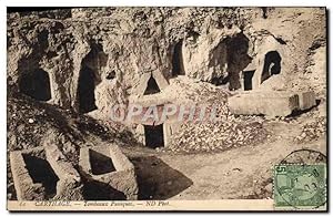 Carte Postale Ancienne Carthage Tombeaux puniques Tunisie