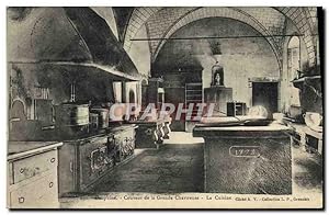 Carte Postale Ancienne Cuisine Couvent de la Grande Chartreuse