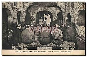 Carte Postale Ancienne Paris Cabaret du Neant Paris Montmartre Les spectres tristes