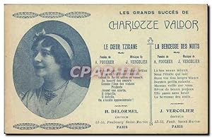 Image du vendeur pour Carte Postale Ancienne Charlozze Caldor Le coeur tzigane La berceuse des nuits mis en vente par CPAPHIL