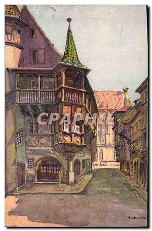 Carte Postale Ancienne Alsace Colmar