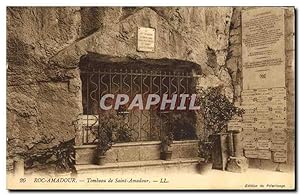Carte Postale Ancienne Rocamadour Tombeau de Saint Amadour