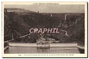 Image du vendeur pour Carte Postale Ancienne Electricite vue panoramique du barrage de la Sioule et du viaduc des Fades mis en vente par CPAPHIL