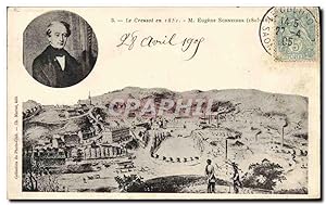 Carte Postale Ancienne Le Creusot M Eugene Schneider