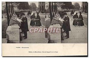 Carte Postale Ancienne Paris Bouquinistes