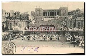 Carte Postale Ancienne Théâtre Paryatis aux arenes de Beziers Le ballet