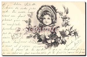 Carte Postale Ancienne Fantaisie Illustrateur Enfant