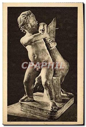 Seller image for Carte Postale Ancienne Paris Musee du Louvre Enfant a l'oie for sale by CPAPHIL