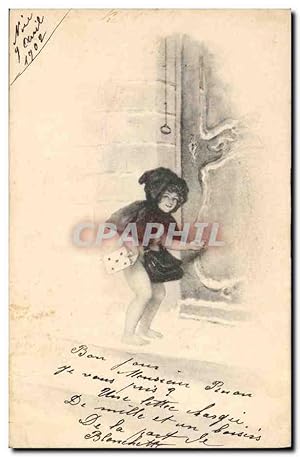 Carte Postale Ancienne Fantaisie Illustrateur Enfant