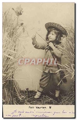 Carte Postale Ancienne Enfant Petit vaurien