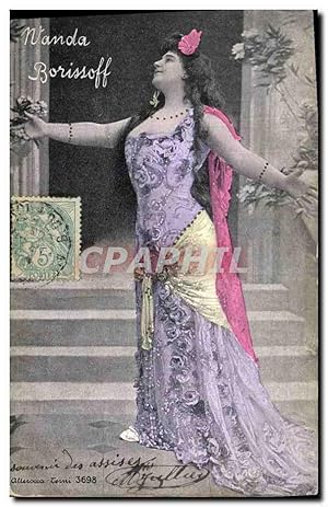 Carte Postale Ancienne Wanda Borissoff