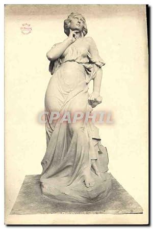 Carte Postale Ancienne Statue