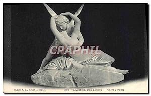 Image du vendeur pour Carte Postale Ancienne Amore e Psiche Cadenabbia Villa Carlott mis en vente par CPAPHIL