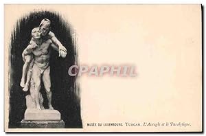Carte Postale Ancienne Paris Musee du Luxembourg Turcan L'aveugle et le paralytique