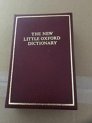 The Little Oxford Dictionary of Current English