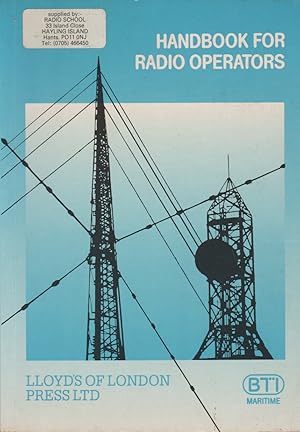 Seller image for Handbook for Radio Operators for sale by The Old Bookshelf