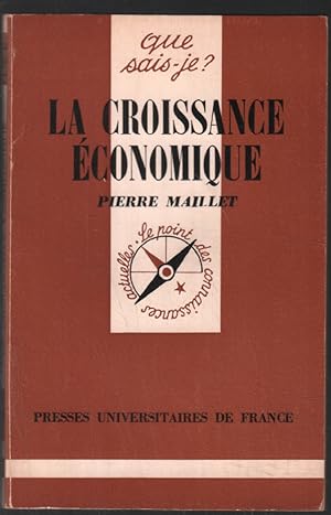 La croissance économique