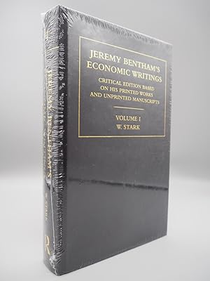 Seller image for Jeremy Bentham s Economic Writings. Volume 1. for sale by ROBIN SUMMERS BOOKS LTD