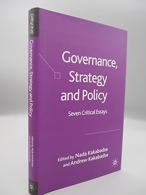 Immagine del venditore per Governance, Strategy and Policy: Seven Critical Essays. venduto da ROBIN SUMMERS BOOKS LTD