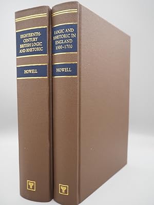 Bild des Verkufers fr Logic and Rhetoric in England, 1500- 1700 [&] Eighteenth- Century British Locig and Rhetoric. The History of Logic and Rhetoric in Britain, 1500- 1800. 2 volumes. zum Verkauf von ROBIN SUMMERS BOOKS LTD