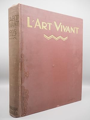 Bild des Verkufers fr L Art Vivant. Tome Premier, Annee 1925. zum Verkauf von ROBIN SUMMERS BOOKS LTD