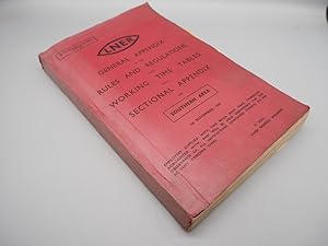 Seller image for LNER General Appendix to the Rules and Regulations and Working Time Tables with Sectional Appendix for Southern Area. for sale by ROBIN SUMMERS BOOKS LTD