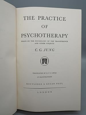 Seller image for The Practice of Psychotherapy. Essays on the Psychology of the Transference and Other Subjects. The Collected Works of C. G. Jung. Volume 16. for sale by ROBIN SUMMERS BOOKS LTD