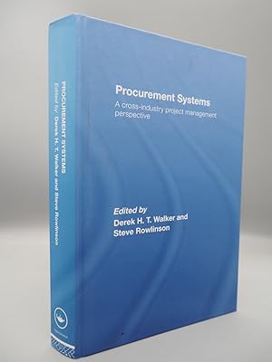 Bild des Verkufers fr Procurement Systems: A Cross- Industry Project Management Perspective. zum Verkauf von ROBIN SUMMERS BOOKS LTD
