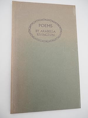 Imagen del vendedor de Poems. a la venta por ROBIN SUMMERS BOOKS LTD