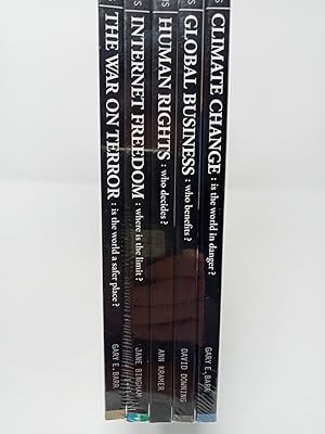 Seller image for Behind the News: 5 volumes: Climate Change; Global Business, Human Rights, Internet Freedom, The War on Terror. for sale by ROBIN SUMMERS BOOKS LTD