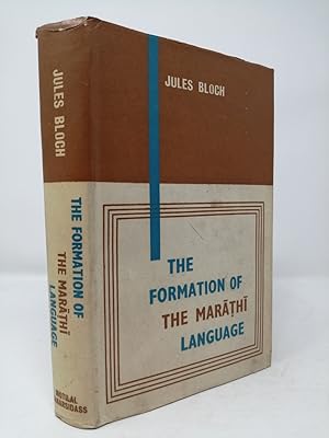 Immagine del venditore per The Formation of The Marathi Language. venduto da ROBIN SUMMERS BOOKS LTD