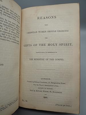 Seller image for Tracts on Moral & Religious Subjects: Tract 47-110: including The Great Case of Tithes; Expostulatory Remarks on the use of Water Baptism, on The Sprinkling of Infants, The Effects of Infidel Principles.of John Stratford; Discretion, Industry. for sale by ROBIN SUMMERS BOOKS LTD