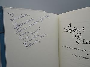 Immagine del venditore per A Daughter s Gift of Love: A Holocaust Memoir. venduto da ROBIN SUMMERS BOOKS LTD